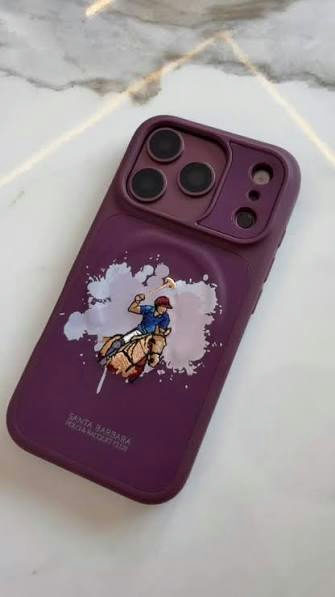 Santa Barbara Polo & Racquet Club Icarus MagSafe iPhone 17/18 Pro Max 6.9 Purple