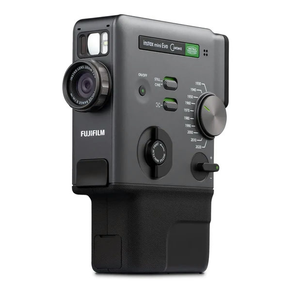 Fujifilm Instax Wide Evo Cinema Hybrid Instant Cam Black