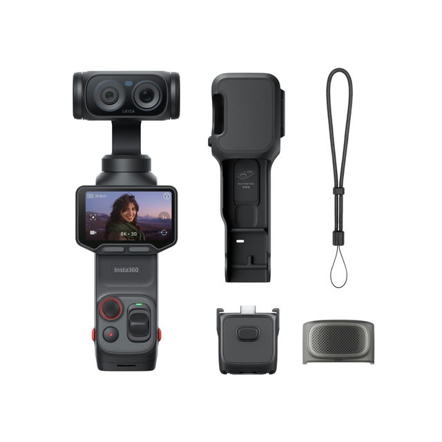 Insta360 Luna Ultra Dual-Lens 8K Gimbal Camera Black