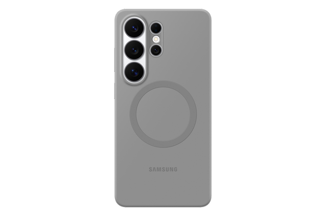 Samsung Galaxy S26 Ultra Silicone Magnet Case Gray