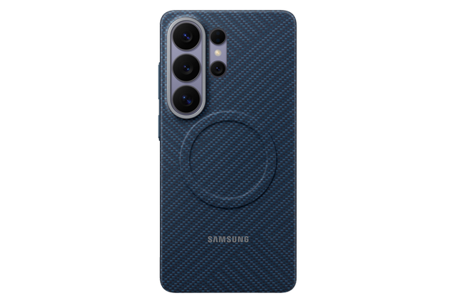 Samsung Galaxy S26 Ultra Carbon Magnet Case Blue Violet