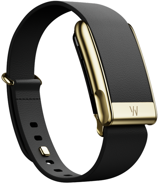 WHOOP Leather Luxe MG S 14MM Black/Gold