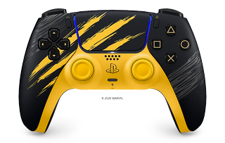 Sony PS5 DualSense Wireless Controller - Marvel's Wolverine Battle Yellow Limited Edition
