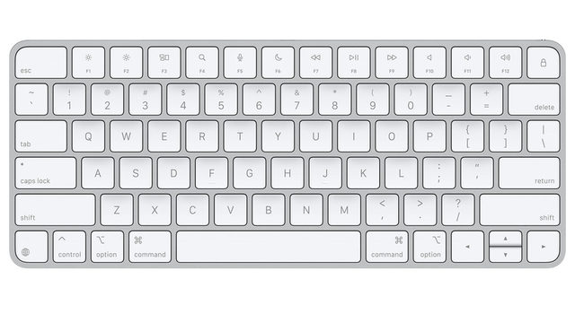 Apple Magic Keyboard USB-C White Compact Size MXCL3LL/A