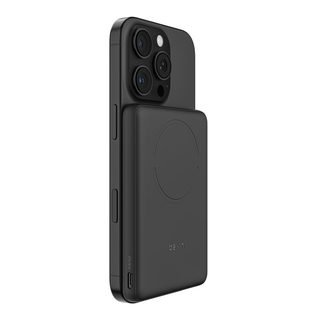 Belkin BoostCharge Slim Magnetic Power Bank 5K Magnetic Ring for Accessories 2 ft USB-C to USB-C Cable Black