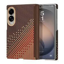 Raptic Aramid Skin-Pro For Samsung Fold8 Serenity Amber