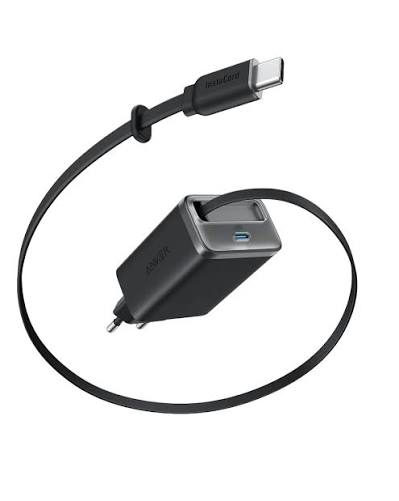 Anker Nano Charger (35W, Built-In Retractable USB-C Cable)