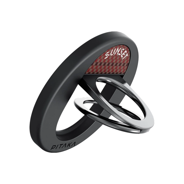 Pitaka MagSafe Phone Ring Holder Grip 3 Sunset