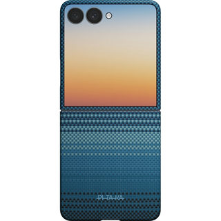 Pitaka Edge Ultra Slim Case Samsung Z Flip 8 Sunset Moonrise - 02