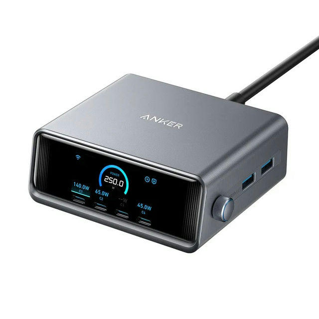 Anker Prime Charger (250W,6 Ports,GanPrime)