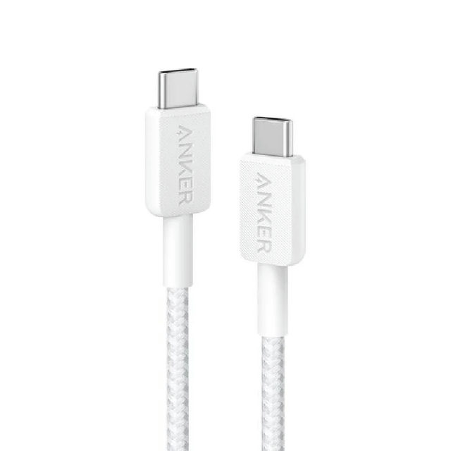 Anker 322 USB-C to USB-C Cable (3ft,60W,Braided)