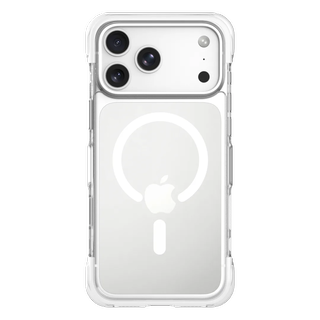 Levelo Tucson iPhone 18 Pro White - MagSafe Bumper Case