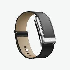 WHOOP Leather Luxe MG L 24MM Black/Cream/Titanium