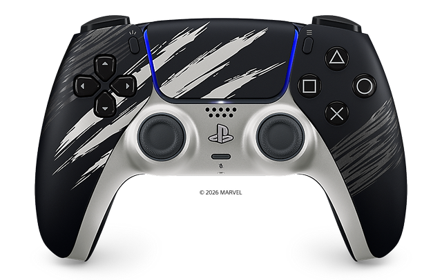 Sony PS5 DualSense Wireless Controller - Marvel's Wolverine Adamantium Limited Edition