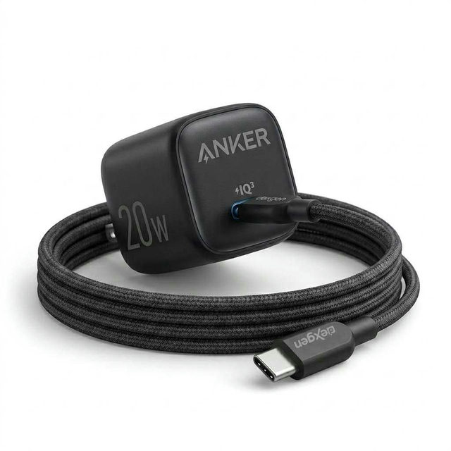 Anker Zolo Charger 20W With USB-C Cable