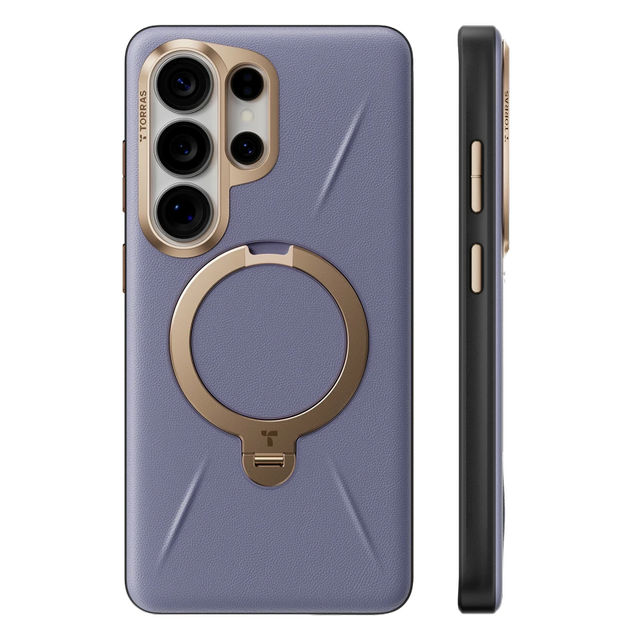 Torras Ostand Spin Vegskin 360 Kickstand Samsung S26 Ultra 6.9 Dark Purple