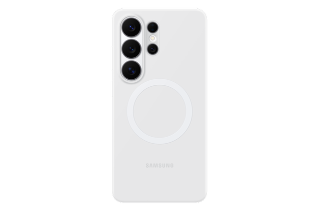Samsung Galaxy S26 Ultra Silicone Magnet Case White