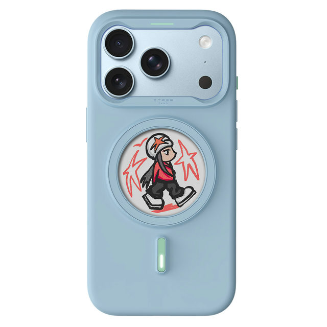 Xtrem Inno Instant Custom MagSafe Case Iphone 18 Pro Mist Blue