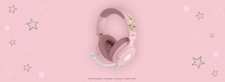 Razer Kraken V4 X Wired Gaming Headset Razer Chroma RGB Pokemon Pikachu & Eevee Edition