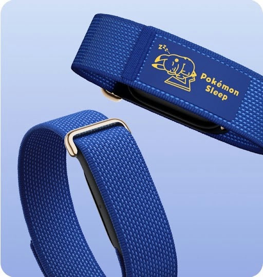 Google Fitbit Air Pokemon Sleep Sleepy Blue