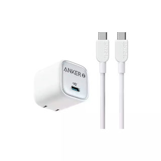 Anker Zolo Charger (20W, PD 3.0) with USB-C White