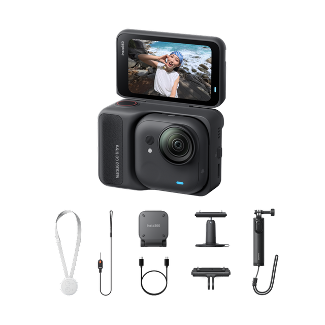 Insta360 Go Ultra Tiny-H 4K Camera Created Bundle