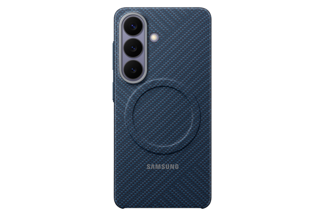 Samsung Galaxy S26 Carbon Magnet Case Dark Blue