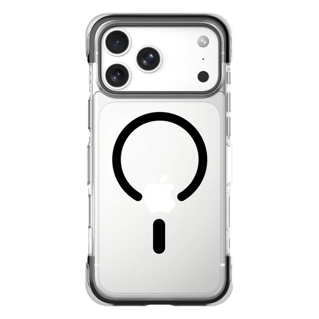 Levelo Tucson iPhone 18 Pro Max Black - MagSafe Bumper Case TPU+PC Case