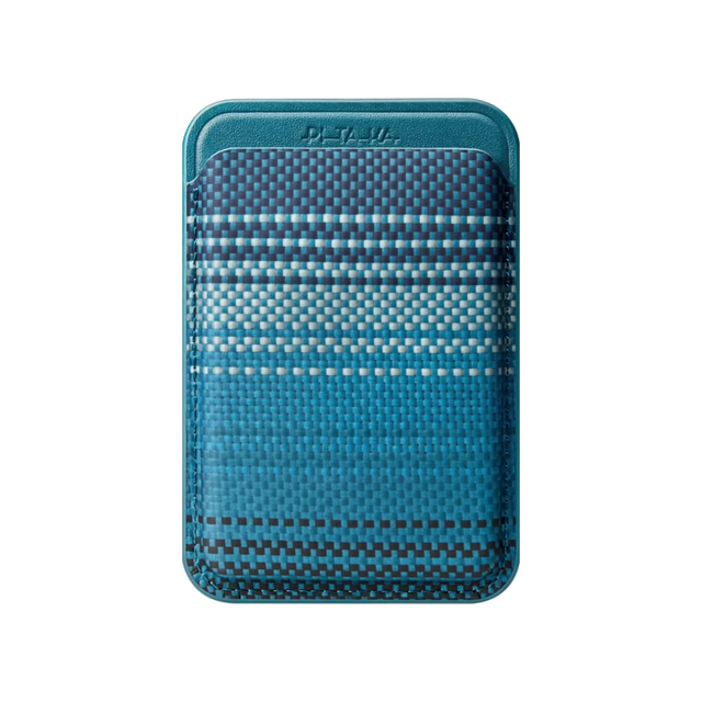 Pitaka MagSafe Magnetic Woven Wallet Moonrise
