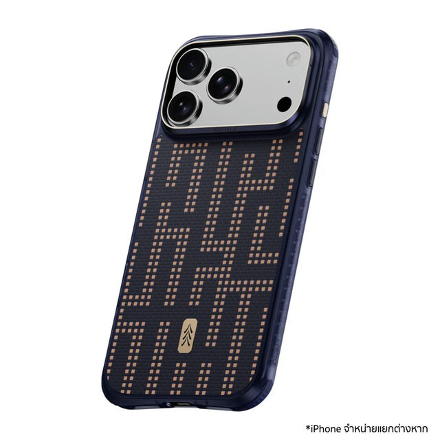 Raptic Aramid Skin For iPhone 18 Pro Max Grid Wisdom
