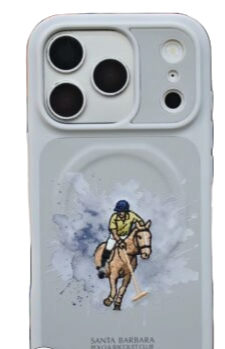 Santa Barbara Polo & Racquet Club Prism MagSafe iPhone 17/18 Pro 6.3 Blue