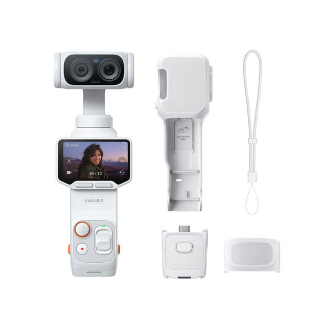 Insta360 Luna Ultra Dual-Lens 8K Gimbal Camera White
