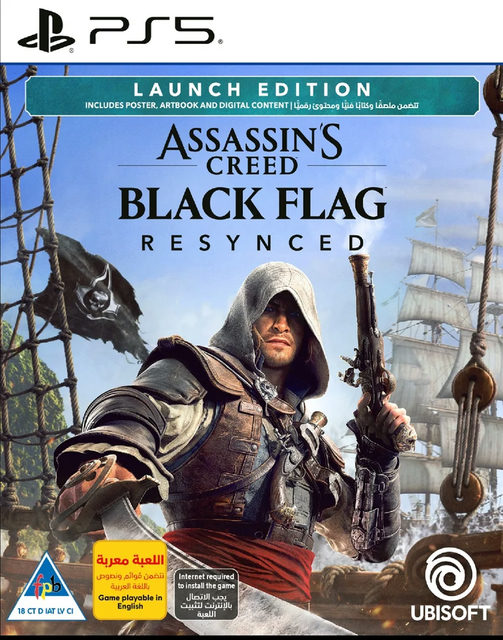 PS5 Assassin's Creed Black Flag Resynced Launch Edition