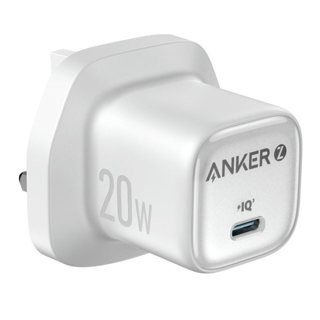 Anker Zolo Charger (20W, PD 3.0) White