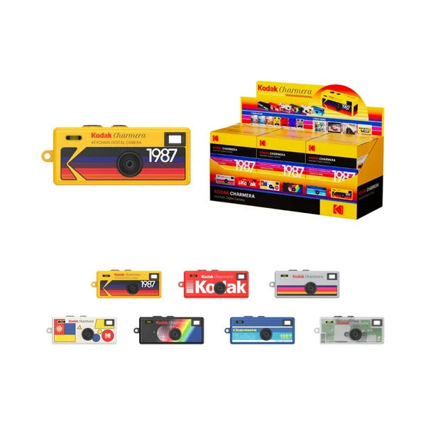 Kodak Charmera Keychain Digital Camera Inspired By The Kodak Fling 1987 Blind Box