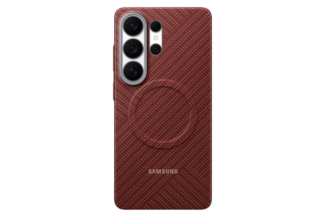 Samsung Galaxy S26 Ultra Carbon Magnet Case Red