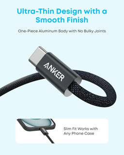 Anker Zolo USB-A to USB-C Cable (3.3 ft,Braided)