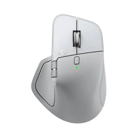 Logitech MX Master 4 for Mac Wireless Mouse White Silver