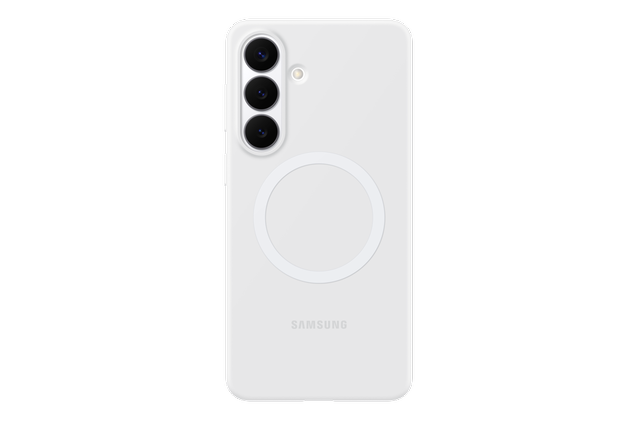 Samsung Galaxy S26 Plus Silicone Magnet Case White